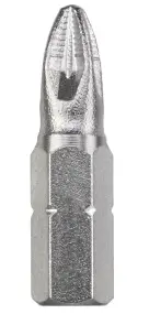 Біта з індустріальної стали PZ3, 25мм, 3шт, KWB (121103) №2