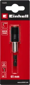 Держатель бит магнитный с быстросъемом Einhell 1/4", S2, 51 мм (133205) №2