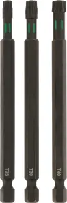 Набір торсіонних біт 100 мм, Torx T25/30/40, 3 шт, KWB (123242) №2