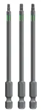 Набір торсіонних біт 100 мм, Torx TT10/15/20, 3 шт, KWB (123341)