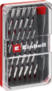 Набор прецизионных бит Einhell, 33 шт, кейс (115010) №1