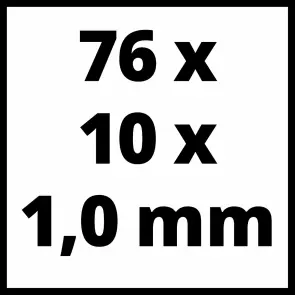 Відрізний диск Einhell по металу, 76х10 мм (4440471) №5