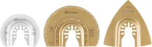 Набір насадок Einhell для реноватора, 3 шт (708113) №1