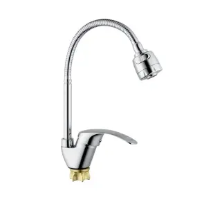 Змішувач для кухні з рефлекторним виливом Champion YUB 011-181 (Nut) Reflector (MI6386) №1