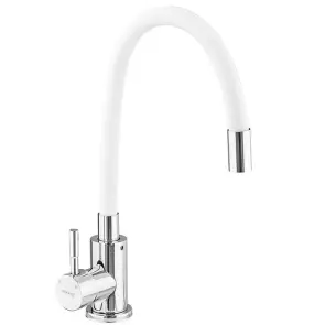 Смеситель для кухни Mixxus SUS-011 Chrome Refl.White (нерж. сталь) (MI6233) №3