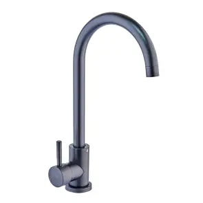 Змішувач для кухні з нерж. сталі SUS304 (кол. чорний) Champion SUS-011 Black (CH0344) №1