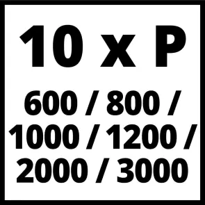 Набір шліфпаперу Einhell 50 мм, по металу, 60 шт, для TC-PA 50 (4133130) №6