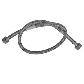 Гнучкий шланг для підключення води Гайка 1/2'' - Гайка 1/2'' (120 см) ZERIX (ZX1555) №3