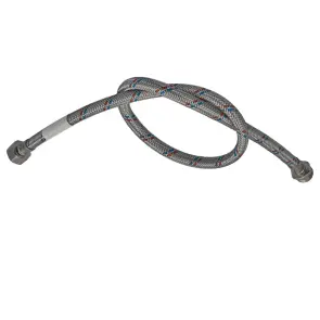 Гнучкий шланг для підключення води гайка 1/2'' - Штуцер 1/2'' (180 см) Zerix (ZX1568) №4