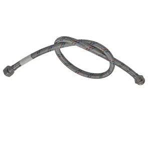Гнучкий шланг для підключення води гайка 1/2'' - Штуцер 1/2'' (30 см) Zerix (ZX1560) №4