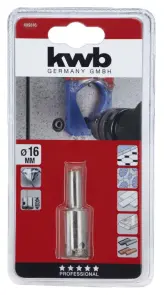 Коронка алмазна M14 Diamond Max MILWAUKEE, O38мм (суха) №1