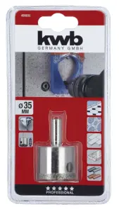 Коронка алмазна M14 Diamond Max MILWAUKEE, O38мм (суха) №1