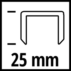 Скоби для пневматичного степлера Einhell 5,7х25 мм, 3000 шт. (4137860) №3