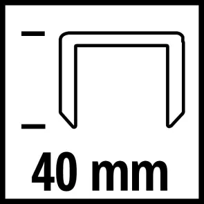 Скоби для пневматичного степлера Einhell 5,7х40 мм, 3000 шт. (4137861) №3