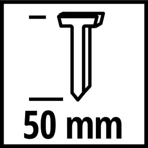 Цвяхи для пневматичного степлера Einhell 50 мм, 3000 шт (4137873) №3