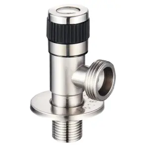 Кран для подключения сантехприборов Mixxus VAL-05-1/2x3/4 с нерж. стали SUS304 (MI6027) №3