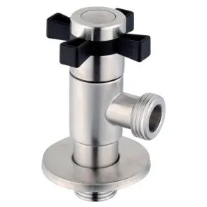 Кран для подключения сантехприборов Zerix VAL-09-1/2x1/2 с нерж.стали SUS304 (ZX5102) №3