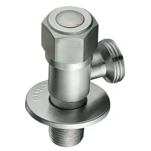 Кран для подключения сантехприборов Mixxus VAL-07-1/2x3/4 из нержавеющей стали SUS304 (MI6810) №1
