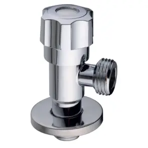 Кран для підключення сантехприладів Champion VAL-07 1/2x3/4 Chrome (нерж. сталь) (CH6197) №1