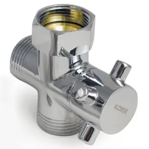 Кран трехходовый 3/4x3/4x3/4 KOER KR.520 (KR0110) №1