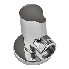 Кран для підключення сантехприладів Zerix BAV-02-1/2x3/4 (ZX5098) №3