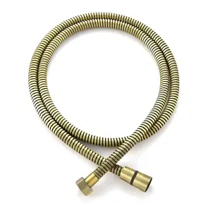 Шланг для душа KOER KB-0801-150-12 BRUSHED GOLD оплетка нерж.150 см, цвет мат.золото (KR5666) №1