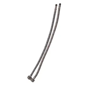 Гибкий подвод Champion FH-01-F1/2"xM10-80 нержавейка (пара) (AC0670) №3