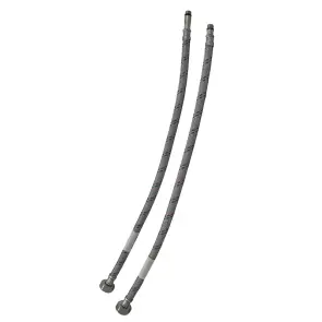 Гибкие шланги для смесителя гайка 1/2'' - Штуцер M10 (100 см) 2 шт Zerix (ZX1576) №2