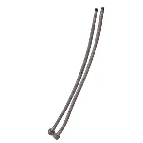 Гибкий подвод Champion FH-01-F1/2"xM10-100 нержавейка (пара) (AC0671) №3