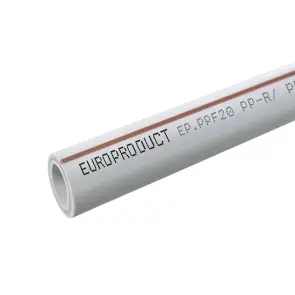 Труба композит (базальт) Europroduct PPR 40x6,7 (20 м) (EP5019) №1