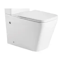 Чаша унітазу-компакту Mixxus Premium Quadro-0402-R Bowl 675х390х855 Rimless без сидіння (MI8340)