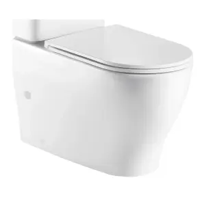 Чаша унітазу-компакту Mixxus Premium Wave-0403-R Bowl 675х395х870 Rimless без сидіння (MI8361) №1