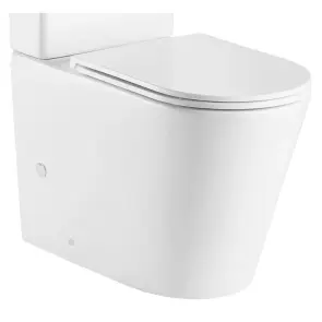 Чаша унітазу-компакту Mixxus Premium Bevel-0402-R Bowl 670х390х880 Rimless без сидіння (MI8354) №1