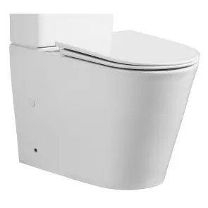 Чаша унітазу-компакту Mixxus Bevel-0407-T1 Bowl 630х350х795 Tornado 1.0 без сидіння (MI8350) №8