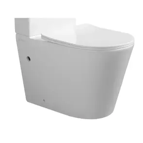 Чаша унітазу-компакту Mixxus Bevel-0404-T3 Bowl 660х360х800 Tornado 3.0 без сидіння (MI8351) №2