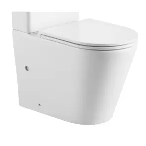 Чаша унітазу-компакту Mixxus Premium Bevel-0401-T1 Bowl 625х390х845 Tornado 1.0 без сидіння (MI8348) №1