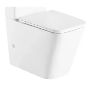 Чаша унітазу-компакту Mixxus Premium Quadro-0401-R Bowl 610х365х825 Rimless без сидіння (MI8339) №1