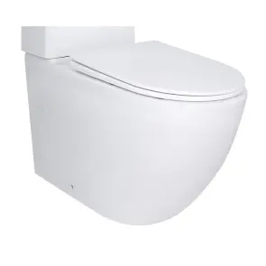 Чаша унітазу-компакту Mixxus Ellipse-0403-T3 Bowl 640х360х835 Tornado 3.0 без сидіння (MI8345) №9