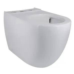 Чаша унітазу-компакту Mixxus Premium Ellipse-0401-T1 Bowl 630х390х840 Tornado 1.0 без сидіння (MI8344) №9