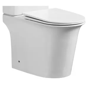 Чаша унітазу-компакту Mixxus Wave-0405-R Bowl 630х350х795 Rimless без сидіння (MI8363) №9