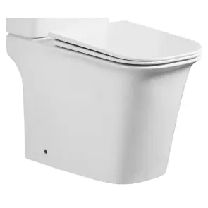 Чаша унітазу-компакту Mixxus Wave-0404-R Bowl 630х350х805 Rimless без сидіння (MI8362) №1