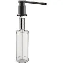 Дозатор для моющего средства врезной Koer SDB-03-05 300 мл (цвет черный) (KR5633)