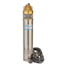 Вихревой насос Vodomet 4SKM-150 Н=105М, Q=3кБМ, P=1100 Вт, встр. конденс. (VO4156)