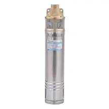 Насос свердловинний вихровий Vodomet 4SKM-100-20 Н=62М, Q=2,7кбМ, P=0,75кВт, вбуд. конденс.20м каб.(VO4301)