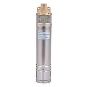 Насос свердловинний вихровий Vodomet 4SKM-100-20 Н=62М, Q=2,7кбМ, P=0,75кВт, вбуд. конденс.20м каб.(VO4301) №1