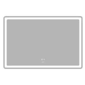 Зеркало Zerix Mirra MR05-120x80 с LED Touch, Anti-fog, димером, регулятором яркости (ZX6061) №1