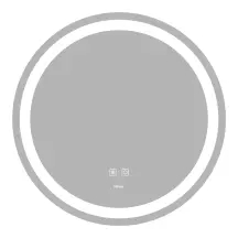 Зеркало Zerix Solo MC01-60 с LED Touch, Anti-fog, димером, регулятором яркости (ZX6063)
