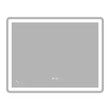 Зеркало Zerix Mirra MR05-90x70-REVERSE с LED Touch, Anti-fog, димером, регулятором яркости (ZX6059)