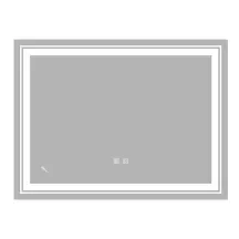 Зеркало Zerix Alive MR06-80x60-REVERSE с LED Touch, Anti-fog, димером, регулятором яркости (ZX6062)