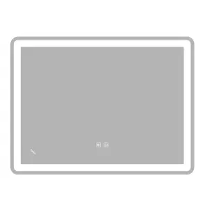 Зеркало Zerix Mirra MR05-80x60-REVERSE с LED Touch, Anti-fog, димером, регулятором яркости (ZX6056) №1